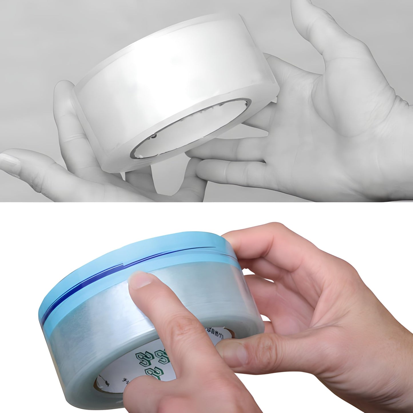 Wave Tape™ Easy End-Find Heavy Duty Packing Tape