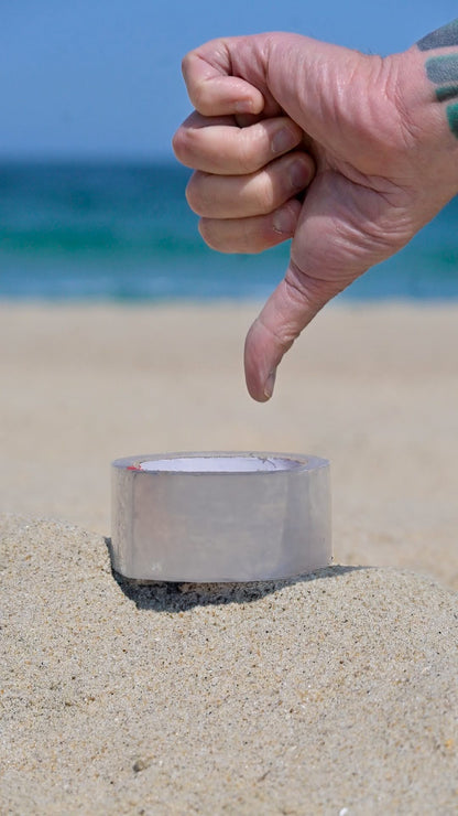 Wave Tape Easy End-Find Heavy Duty Packing Tape